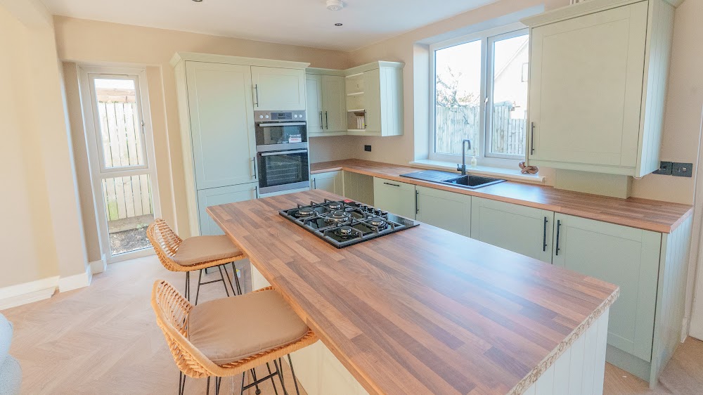 An open-plan kitchen completed by Northbound